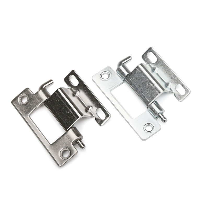 Small Stainless Steel Distribution Box with Quick Release Pin and Concealed Hinge Industrial Design Style