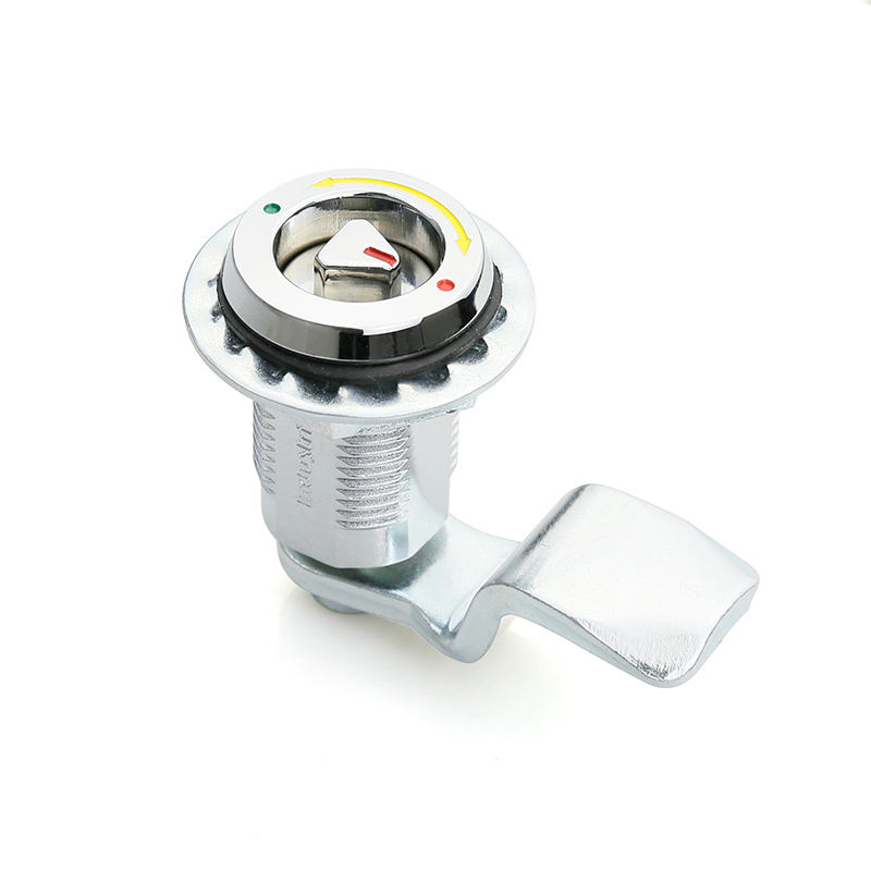 Color Marking Red Green Dot Zinc Alloy Quarter Turn Compression Latch with Triangle Square Insert