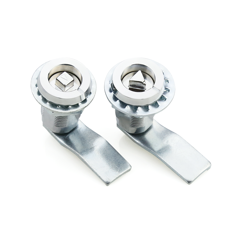 Double Bit Square Triangle Zinc Alloy Housing Quarter Turn Compression Latch with Marking for Convenient Turn & Lock System