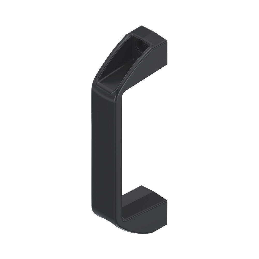 Modern Design Black Plastic PA U Shaped Computer Enclosure Handle
