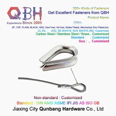 Capel Triangle Heart Ring for DIN6899 Typea Wire Rope Thimble European Type Thimble American Thin Thimble