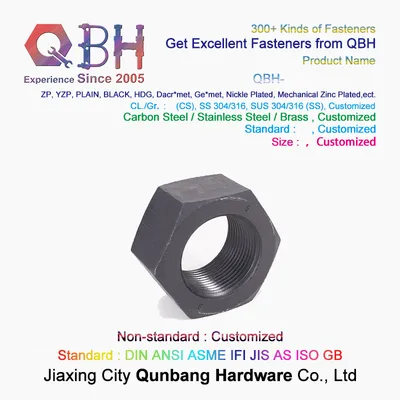 Carbon Steel DIN 970/ISO 4032 Hex Nut