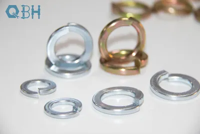 DIN127 Zinc Plated Spring Washer, Split Lock Washers