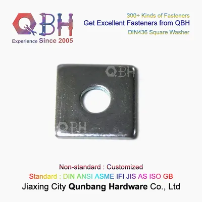 DIN436 Square Taper Washers Carbon Steel Wzp