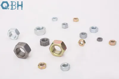 DIN555 Carbon Steel Zinc Plated Hex Nut Plain, Brass, Wzp, Yzp, HDG