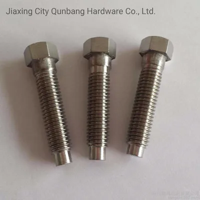 DIN561 Hexagon Head Screws with Small Hexagon and Dog Point