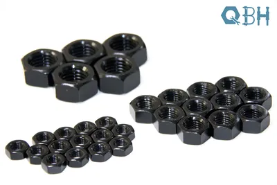 DIN934 Carbon Steel Hexagon Nut Black-Oxide Cl10