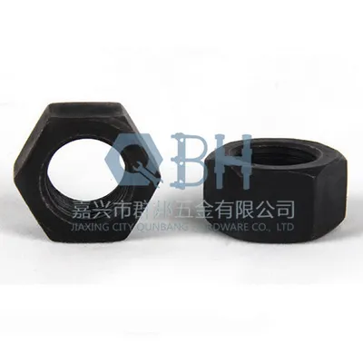Heavy Hex Nuts (GB 1229, Black, Cl. 10)