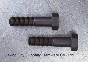 Hex Bolts (M5-M56, Cl. 4.8/6.8/8.8/10.9 Black DIN960)