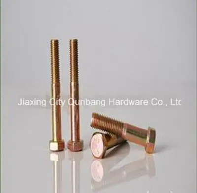 Hex Bolts (M5-M56, Cl. 4.8/6.8/8.8/10.9 Y. Z. P DIN960)