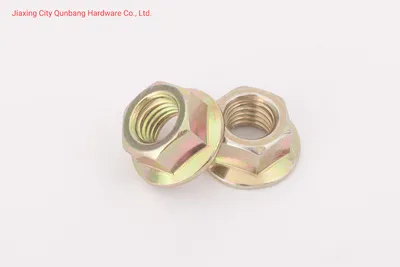 Hex Flange Nuts JIS B1190 Flange Nuts Japanese Standard Fine Thread Yzp HDG Zp Black