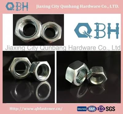 Hex Nuts (ISO 4032, Carbon Steel, Cl. 6/8/10)