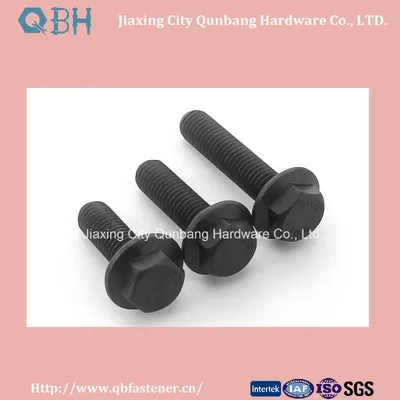 Hexagon Flange Bolts (ASME B18.2.3.4m M5-M16 Black Cl. 4.8/6.8/8.8/10.9)