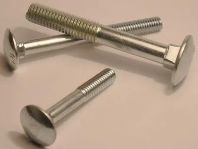 ISO 8677 Large Head Cup Head Square Neck Bolts