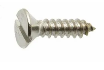 Ifi 502 Metric Slotted Countersunk Flat Head Tapping Wood Screws