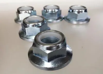 JIS B 1199 Non-Metallic Insert Prevailing Torque Type Hexagon Lock Nuts with Flange