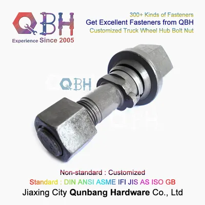 M16 Truck Wheel Hub Bolt and Nut Maintaining Replace Spare Fastener