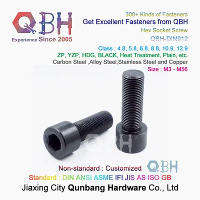 Professional Factory DIN912 Hex Socket Head Allen Bolt