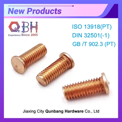 Qbh Copper Brass Capacitor Discharge Welding Energy Storage Weld Stud Screw Bolt Automobile Car Auto Accessories