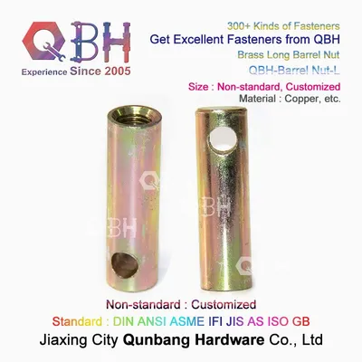 Qbh Custom-Made Carbon Steel/Stainless Stee Precast Concrete Contructure Anchor Prefabricated Building OEM ODM Insert Lifting Socket Stud