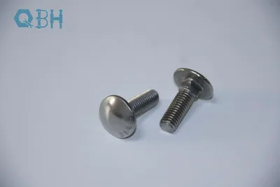Qbh DIN603 Stainless Steel Round Head Square Neck Carriage Bolts with Full Thread 316L