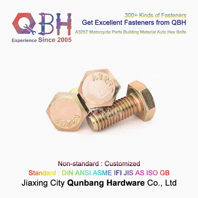 Qbh Motorcycle Parts Building Material Auto Parts Hardware Hex Bolts