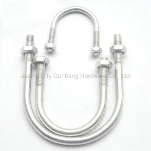 Qbh Round U-Bolts (Stainless Steel, 304, 316)