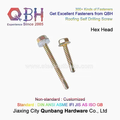 Qbh Standard Non-Standard Customized Drilling Thread Cutting Tapping Screws