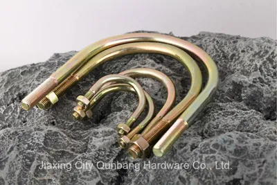 Round U-Bolts (M6-M36 Full-Sized Cl. 4.8 Y. Z. P.)