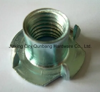 Stainless Steel Tee Nuts with 4 Prongs M6-M24