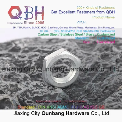 Thin/Jam Nuts (ANSI Hex Jam 3/8