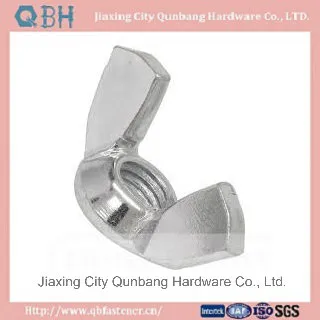 Wing Nuts DIN315 White Zinc Plated M4-M24